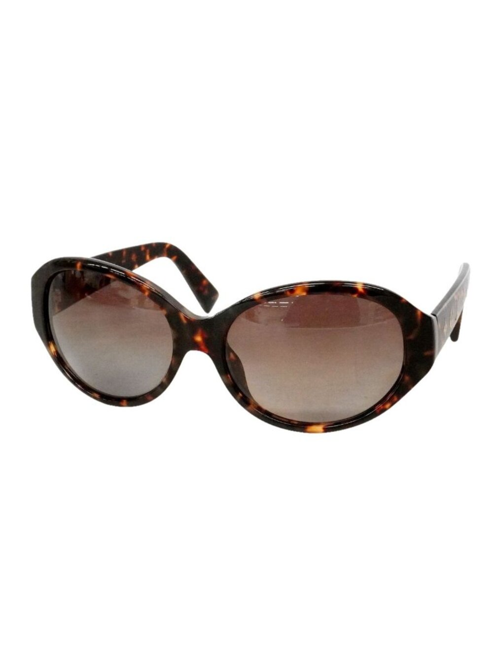 Louis Vuitton Sunglasses Oval Shape Brown Eyewear
